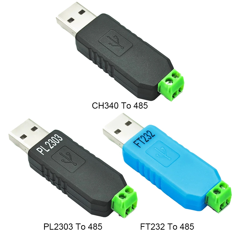 USB To RS485 485 Converter Adapter CH340/PL2303/FT232 Chip USB To RS485 485 Converter Module