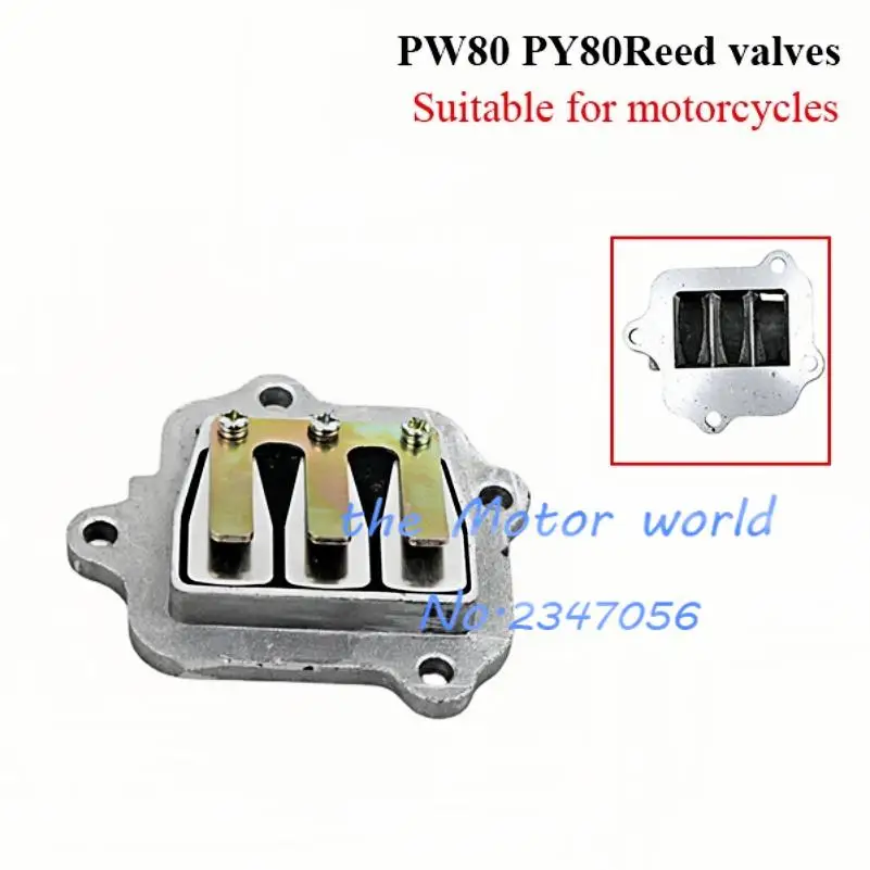 Reed Valve Assembly For Yamaha PW80 PW 80 PY80 Piwi PEEWEE 80 Motorcycle ATV Quad Dirt Bikes Parts
