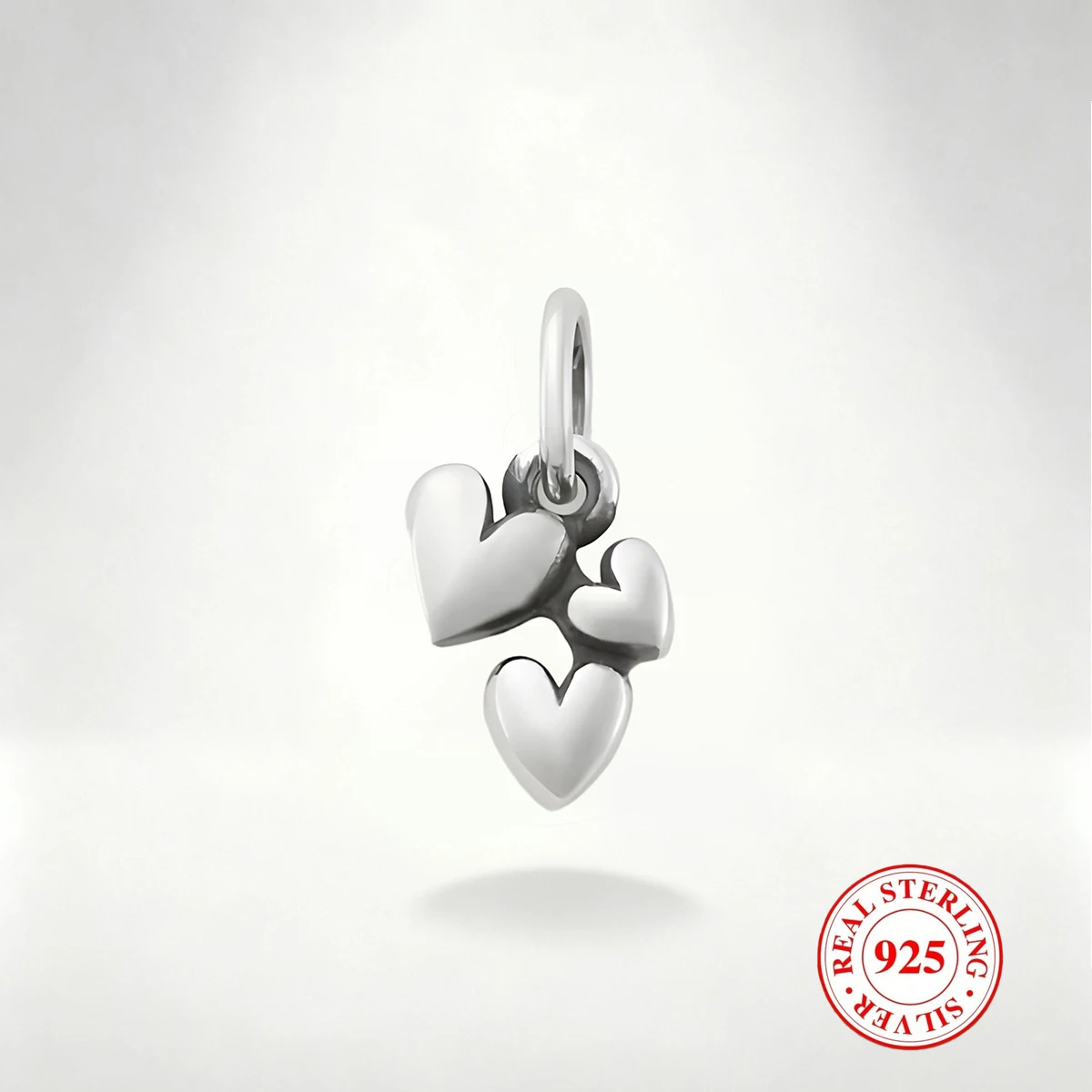 

1pc S925 sterling silve Little heart symbol DIY Pendant,Unique and Retro style DIY pendant ,for daily, party, and banquet decor