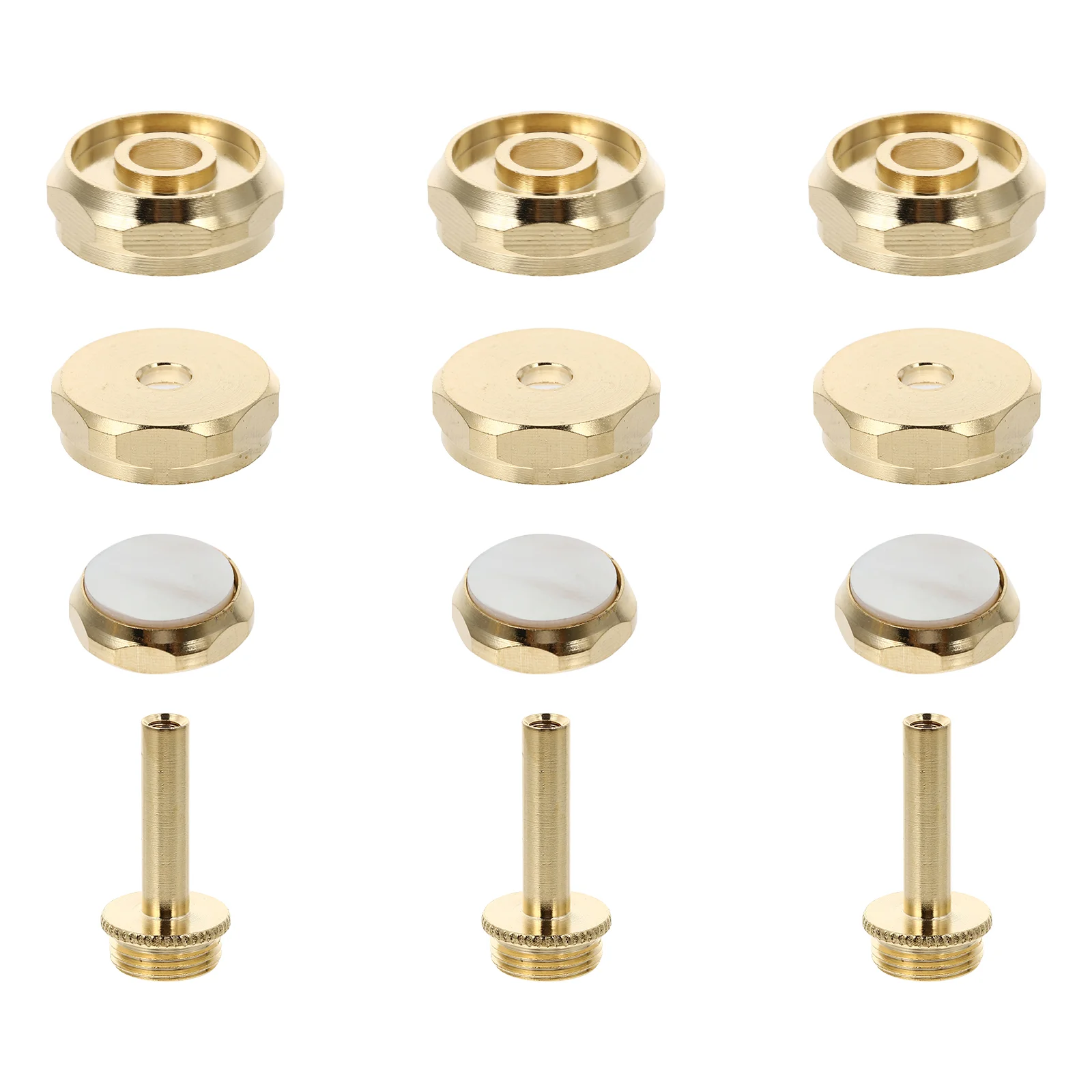 Small Button Trumpet Valve Repair Musical Instrument Buckle Accessories Accessory Copper Supplies