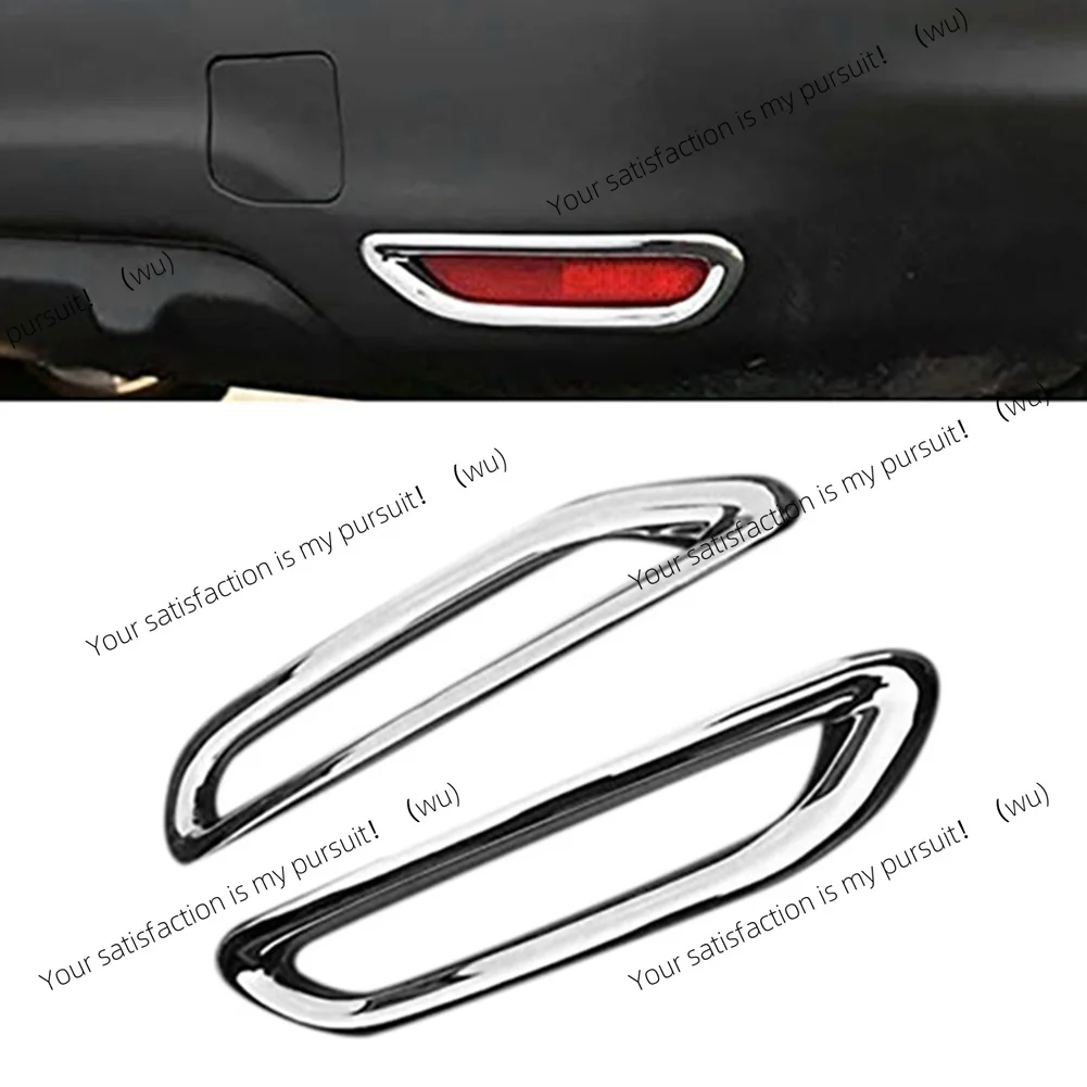 For Nissan Qashqai J11 2014-2017 M63K-2 Pcs Car Fog Light Cover Rear Reflector Fog Light Lamp Cover