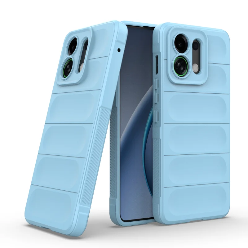 حافظة لهاتف اوبو K13 توربو برو مضادة للانزلاق ومضادة للبصمة وسادة هوائية مقاومة للصدمات من السيليكون الناعم غطاء خلفي للحماية الكاملة من مادة البولي يوريثان #6