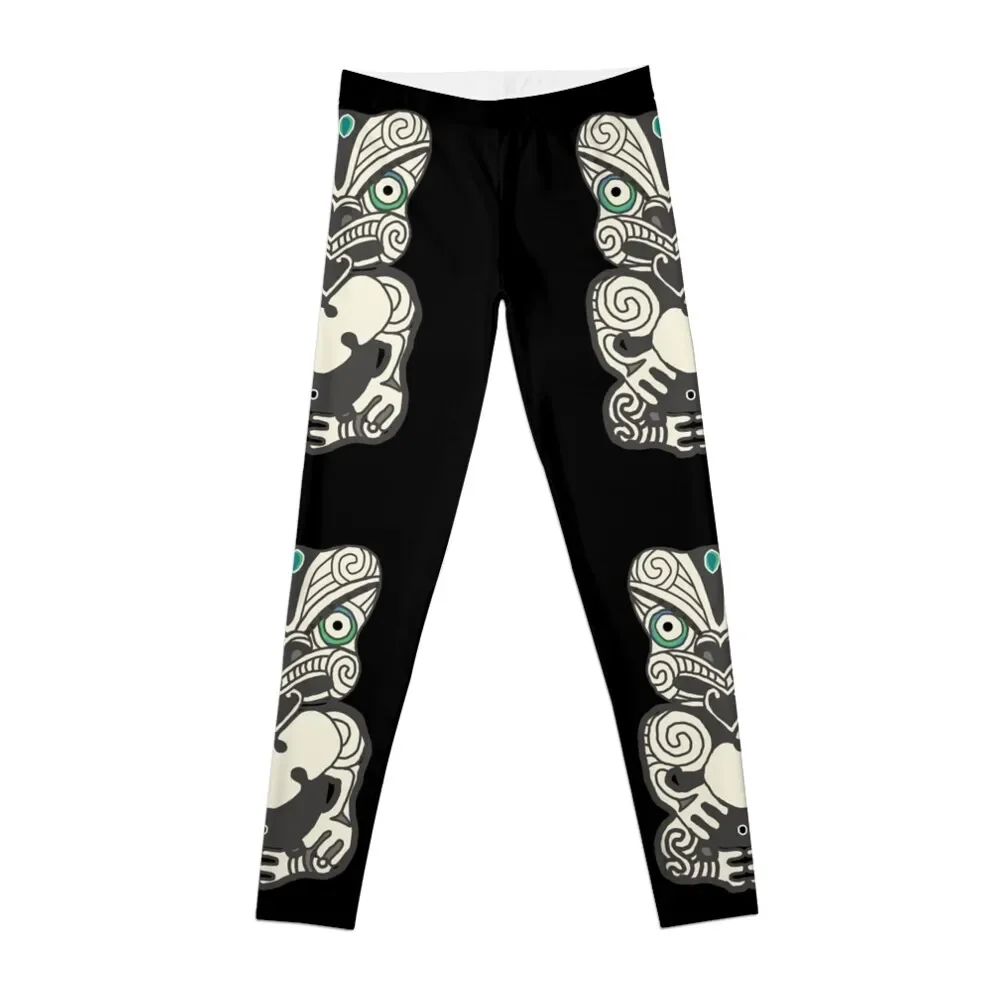 

NZ Maori Tiki Leggings Women's pants Women's sports pants Womens Leggings