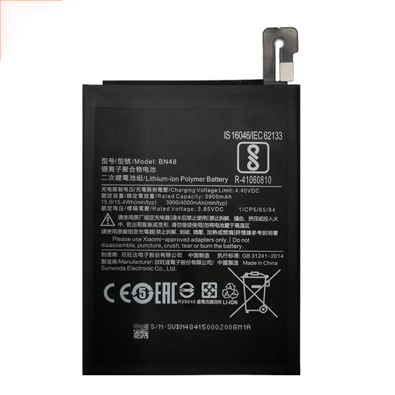 Original Phone Battery BN45 BN48 For Xiaomi Redmi Note 5 Note 6 Pro Redmi Note6 Pro High Quality 4000mAh Replacement Batteries