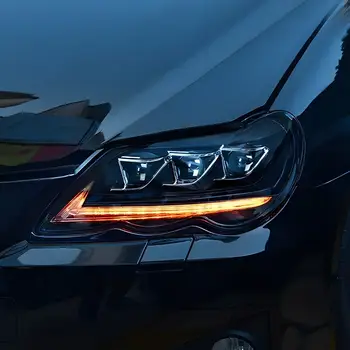 Přední světla pro Toyota REIZ MARK X 2005-2009 Vylepšení autosvětlometů Vysoce kvalitní LED denní svícení 3 Příslušenství k projektorovým čočkám 8 nejlepší prodej LED světlomety pro Toyota Mark X - №8