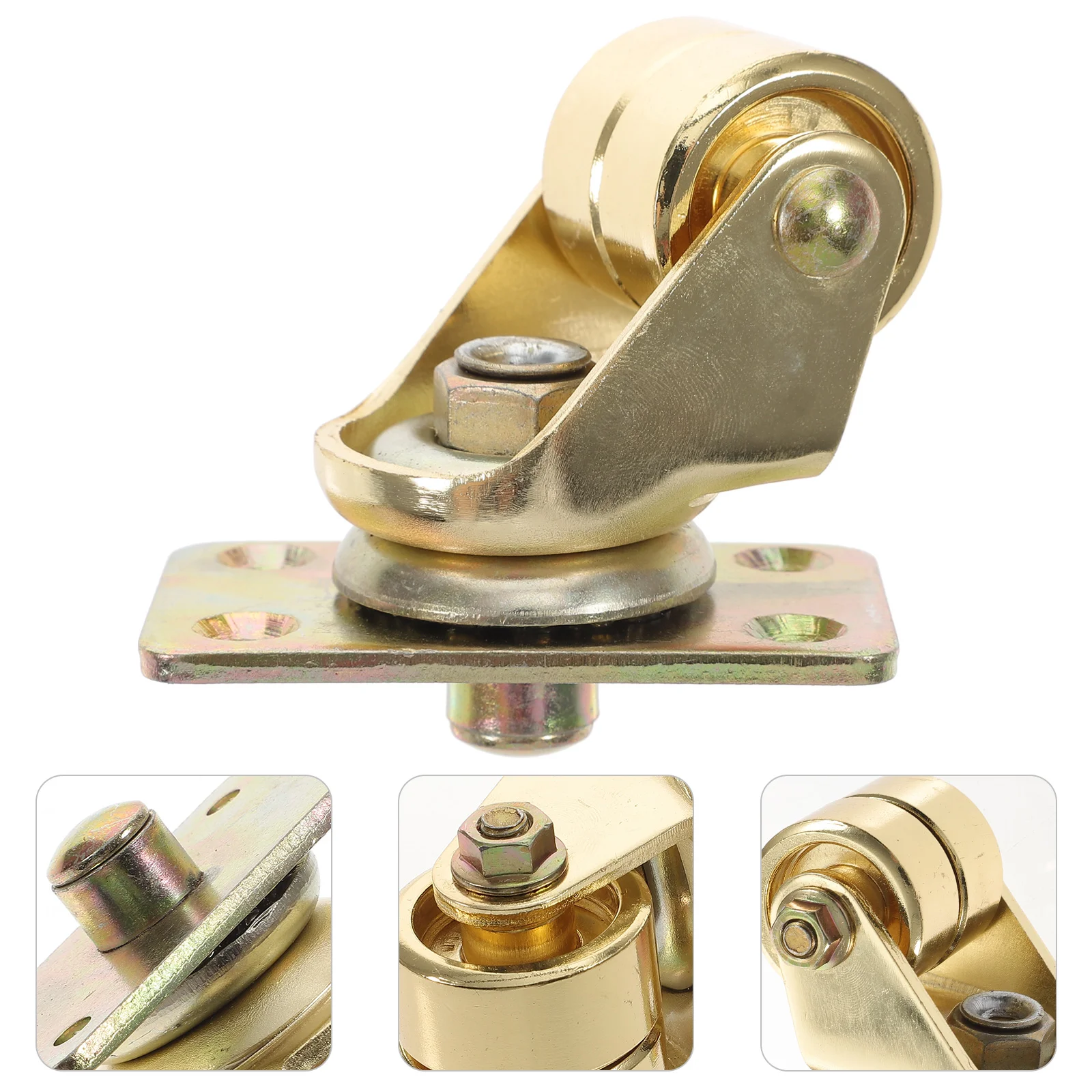 Piano Casters Upright Parts Small Wheel Accessory Instruments Movement Brass Assistant for Moving