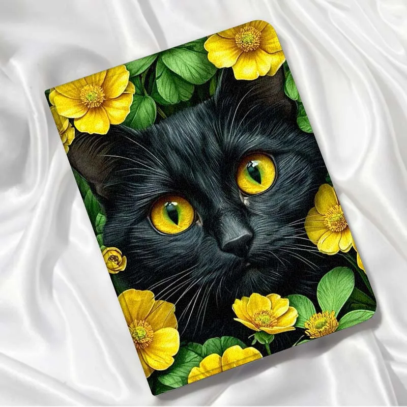 فراشة القط الفن زهرة ل Xiaomi Redmi Mi Pad 4 5 6 6s 7 7s SE Pro 2 11 Plus Max 12.4 11 11.2 12.5 8.7 بوصة اللوحي