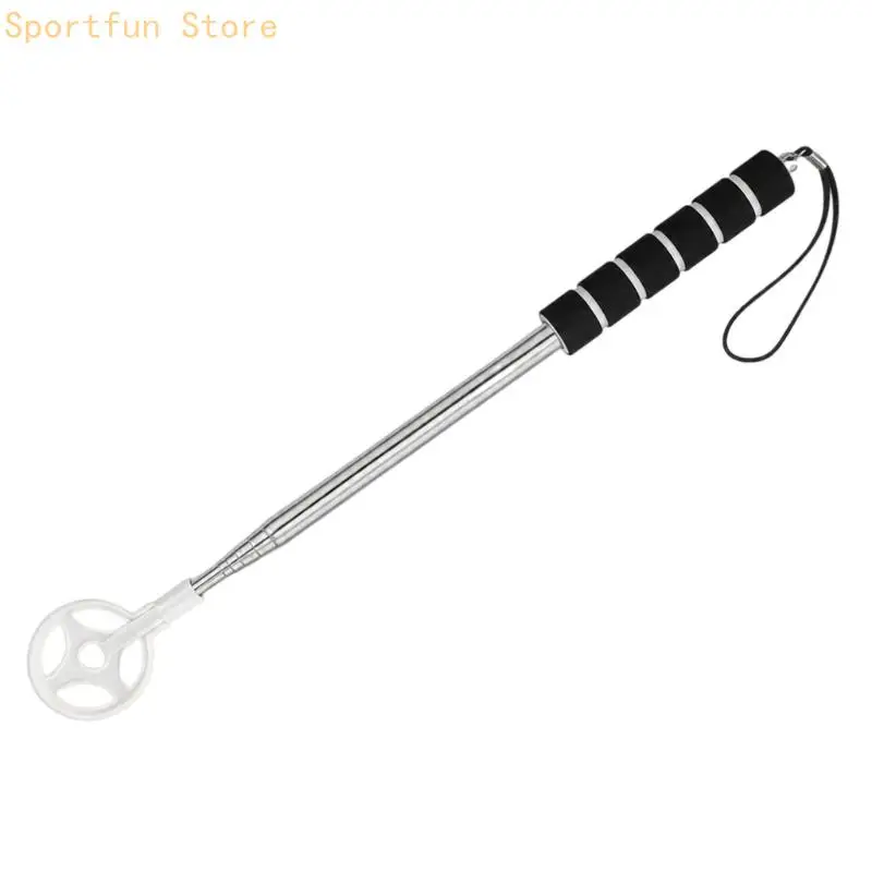 Golf Ball Pickup Tool Stainless Steel Telescoping Ball Collector for Golf Player X7JD