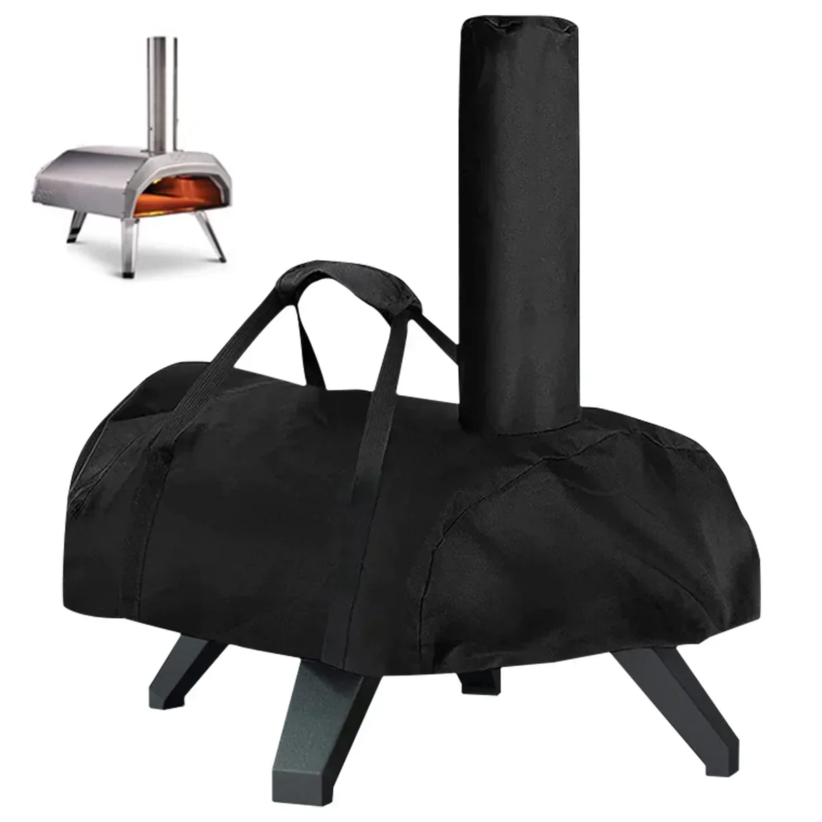 420D Pizza Oven Cover for Karu 12 16 Portable Dustproof Waterproof Outdoor Windproof Protective Fabric Camping BBQ Accessories