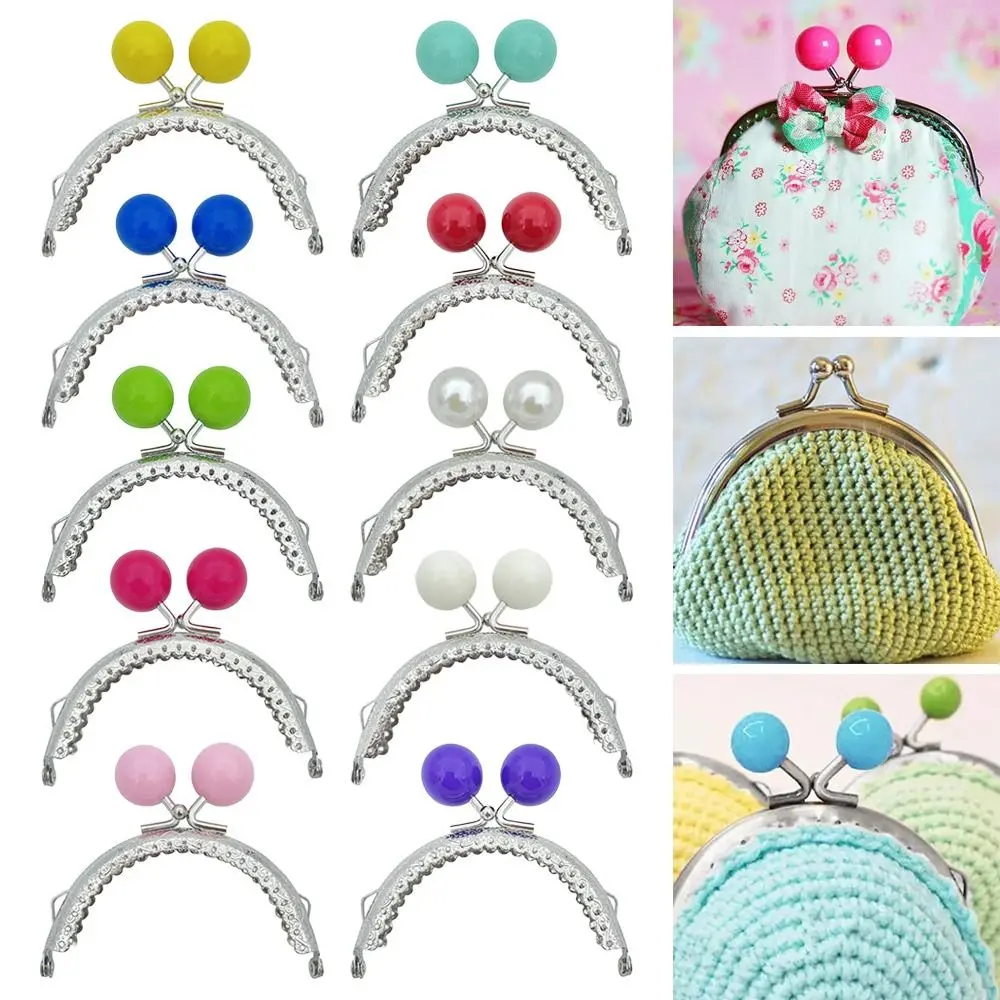 

Mini Metal Purse Frame Kiss Clasp Bag Hardware Candy Color Purse Clasp Frame Bag Clasps Bag Making