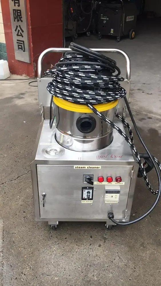 مكنسة كهربائية بالبخار 220-240 فولت، مكنسة كهربائية بالبخار الرطب والجاف لخدمة السيارات الخارجية