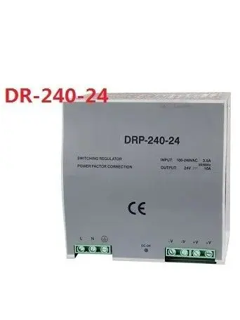 

Switching Power Supply DR-240-24 24V10A/12v20a Transformer Industrial Grade Din Rail Mounting Power LED Advertising