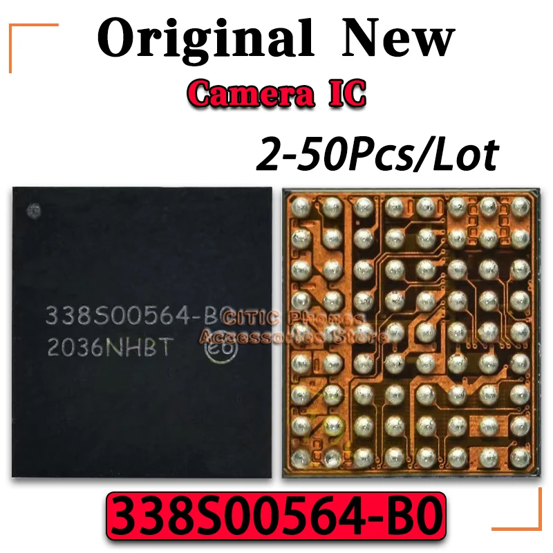 2-50Pcs/Lot New Original 338S00564 338S00564-B0 Camera Power Supply PMU IC For 12 Series 12 Mini 12Pro 12ProMax Chip