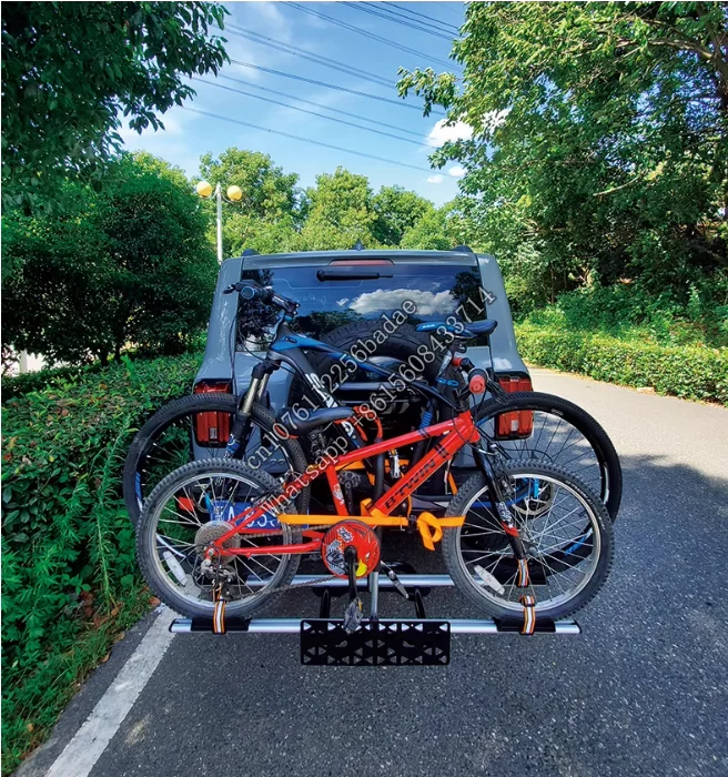 Porte-vélos à montage d'attelage, côté arrière pour véhicule, remorque, Electrolux