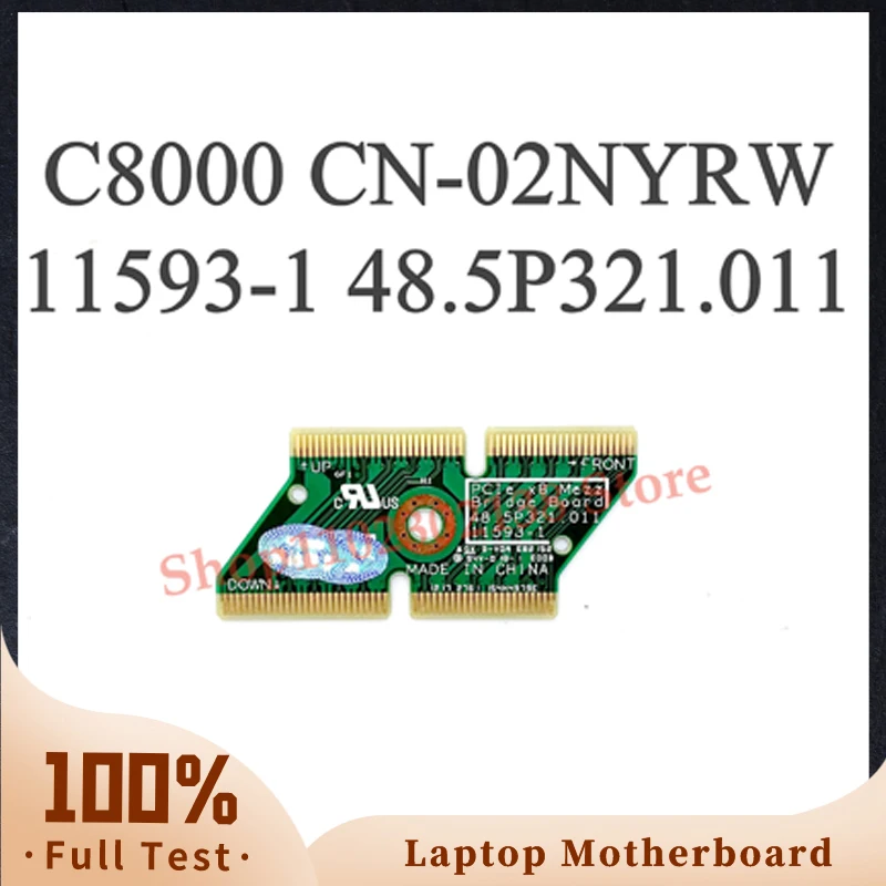 

2NYRW 02NYRW CN-02NYRW 11593-1 48.5P321.011 для DELL C8000 C8220 PCIe x 8, мезонинная плата расширения, мостовая плата, 100% полное тестирование