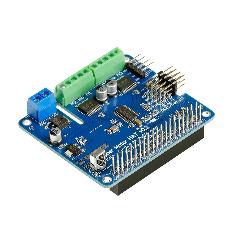 Stepper Motor Driver Controller Expansion Board support several Steppers/Motors/Servos I2C connector which is compatible with 3.