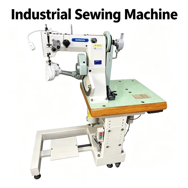 Heavy Duty Sewing Machine For Leather Shoe Making, High Speed Industrial Stitching Equipment HK-168H