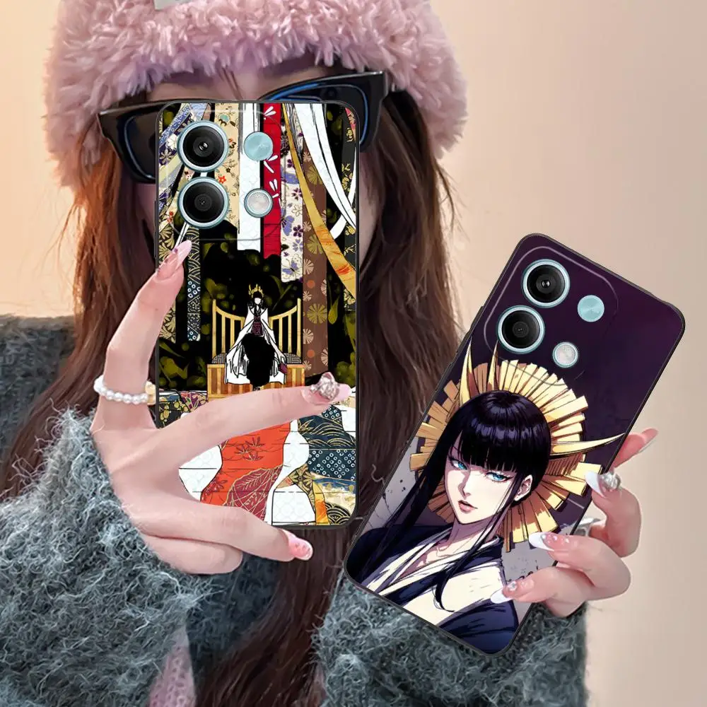 Senjumaru Shutara Matte TPU Mobile Phone Case for POCO M7 M6 M5 M4 M3 X7 X6 X5 X4 X3 Pro GT 5G Colorful Printing Cover