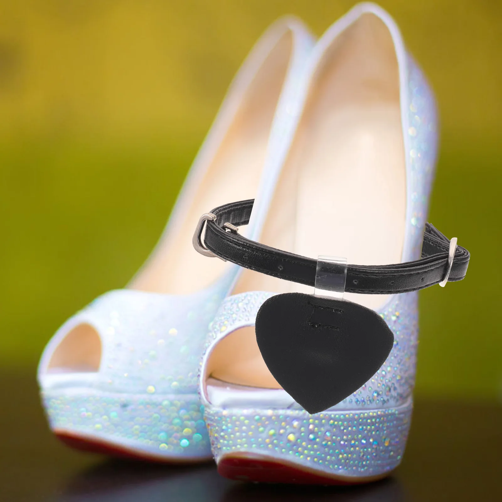 

4pcs Women Detachable High Anti-Slip Elastic Strap Support Cushion Inserts Shoe Accessories For Boots Dress Shoes Daily Use