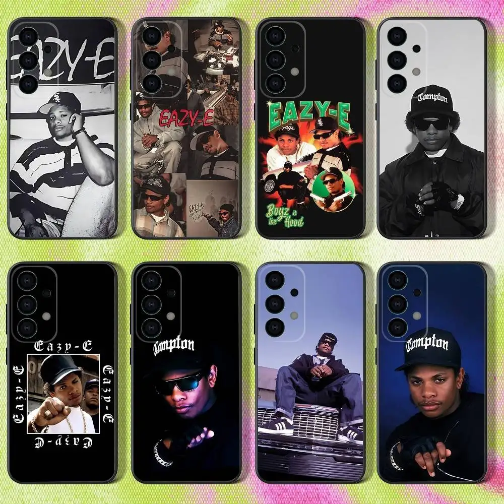 

Phone Case For Samsung S25,S24,S21,S22,S23,S30,Ultra,S20,Plus,Fe,Lite,Note,10,9,Rapper E-Eazy E 5G Black Cover