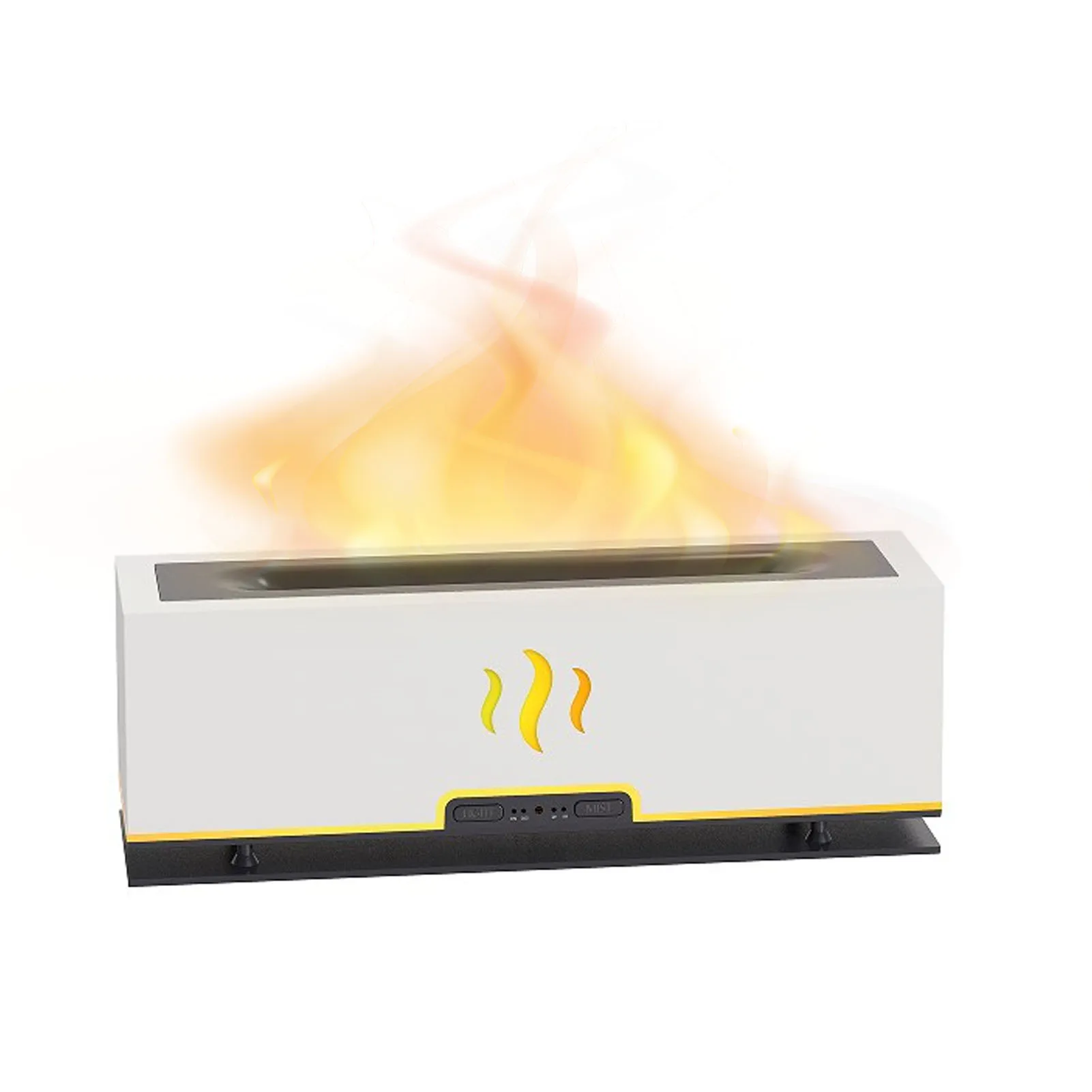 ناشر لهب أجوف مع مصباح ليد ذكي ، مرطب للتفتيت ، محاكاة للزيوت العطرية ، من إلى من من من من من من من ؟