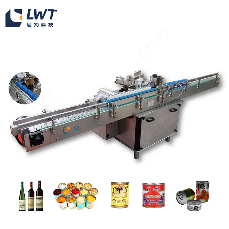 Leadworld Industry Customized Fully Automatic Gallon Hot Melt Fruit Juice Water Bottle Wet Glue Labeling Machine