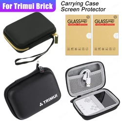 For Trimui Brick Tempered Glass Screen Protector Films Anti-Scratch 9H Screen Tempered Film Ultra-Clear Game Console Accessories
