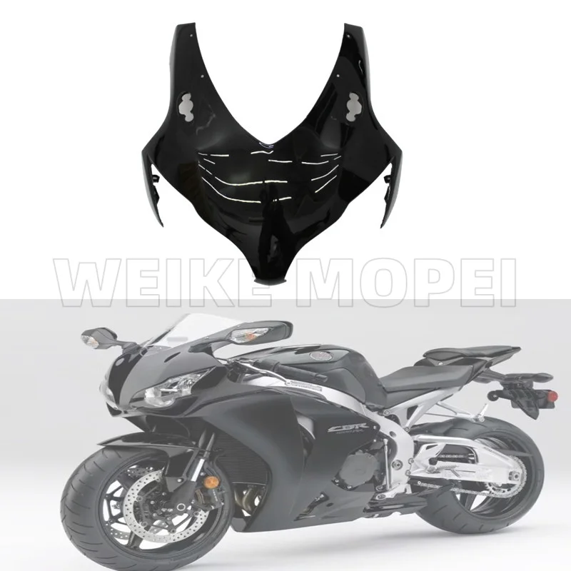 

Black Upper Fairing Front Headlight Nose Fit For HONDA CBR1000RR 2008 2009 2010 2011 #5