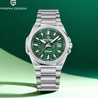 PAGANI DESIGN 2025 New Men's Watches Luxury Automatic Watch Men 316L Stainless steel Japan 8215 Movt Mechanical Wristwatch Men