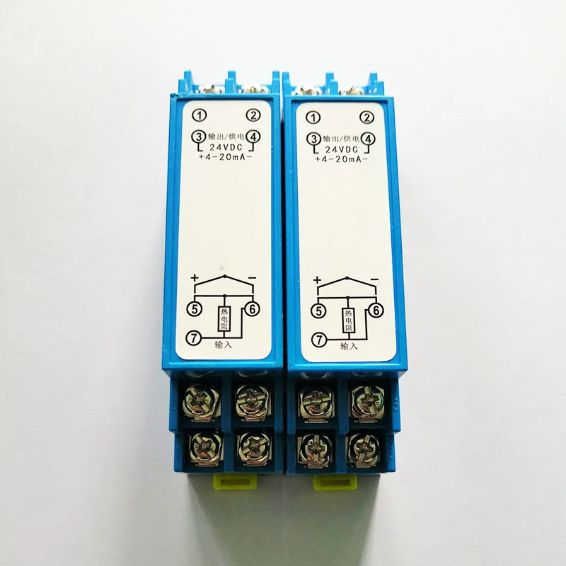 

Изолированная контурная термопара типа K на 2-проводной передатчик температуры 4–20 мА