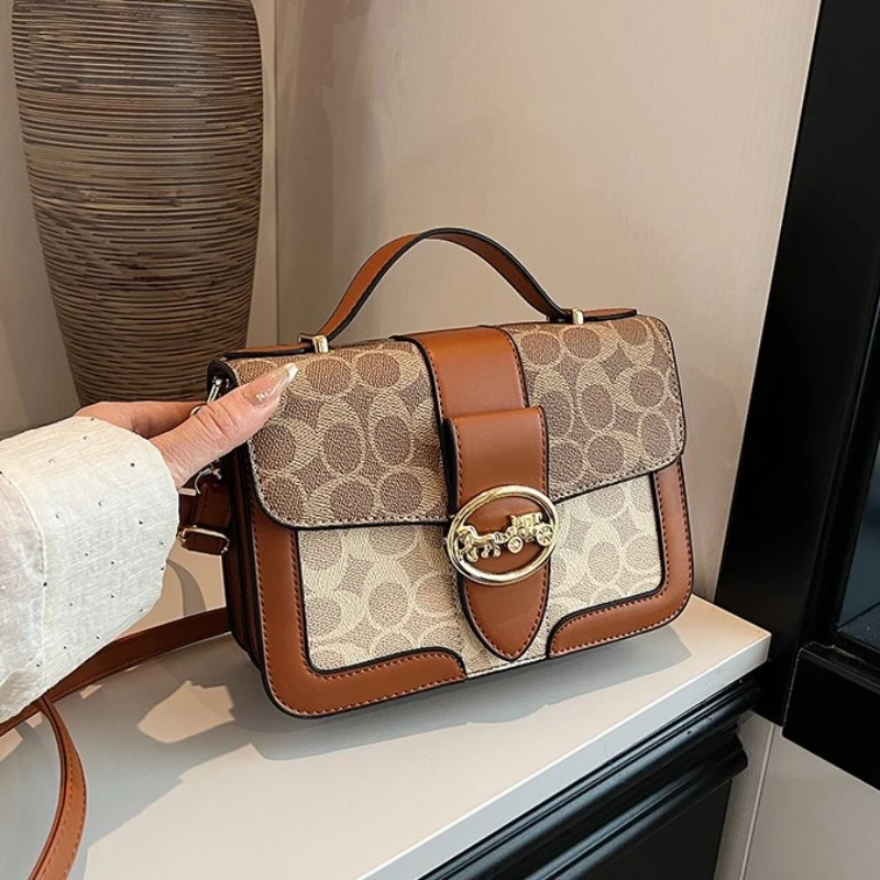 

Женский рюкзак для повседневных поездок на работу, сумка через плечо, модный ретро-дизайн, универсальное использование для работы и путешествий