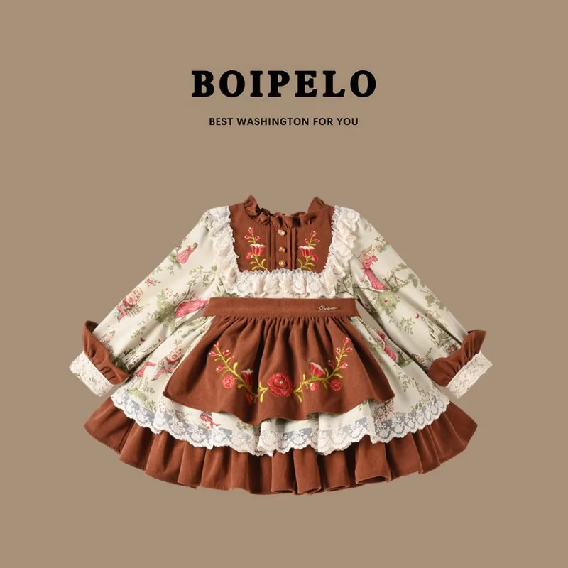 flower-girls-party-wedding-dress-for-girls-handmade-festival-boutique-costume-for-girls-eid-dress-for-lolita-bridesmaid-dress