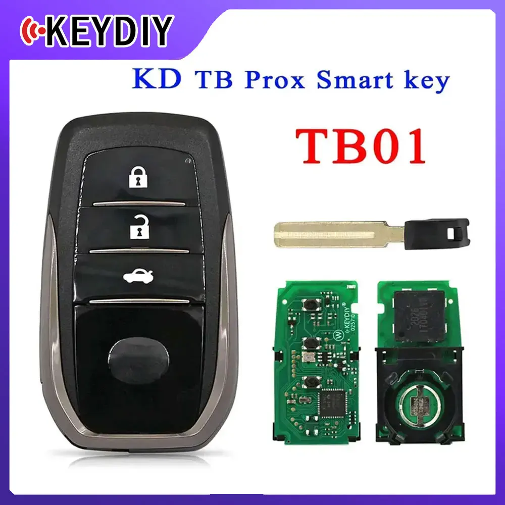 

KEYDIY TB01 KD TB Smart Key Prox Remote Control with 8A Chip for Toyota Corolla Camry&Lexus Support 2110 0010 0410 0020 F43