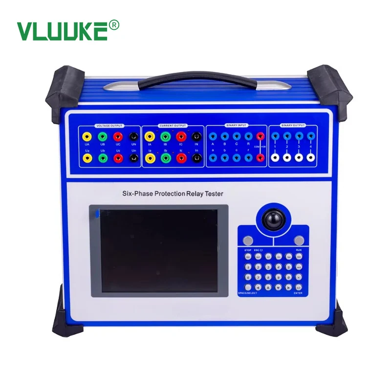 LND-1200 High Precision Six Phase IP67 Protection Tester Secondary Injection Relay for Set Electronic 0.2 Accuracy