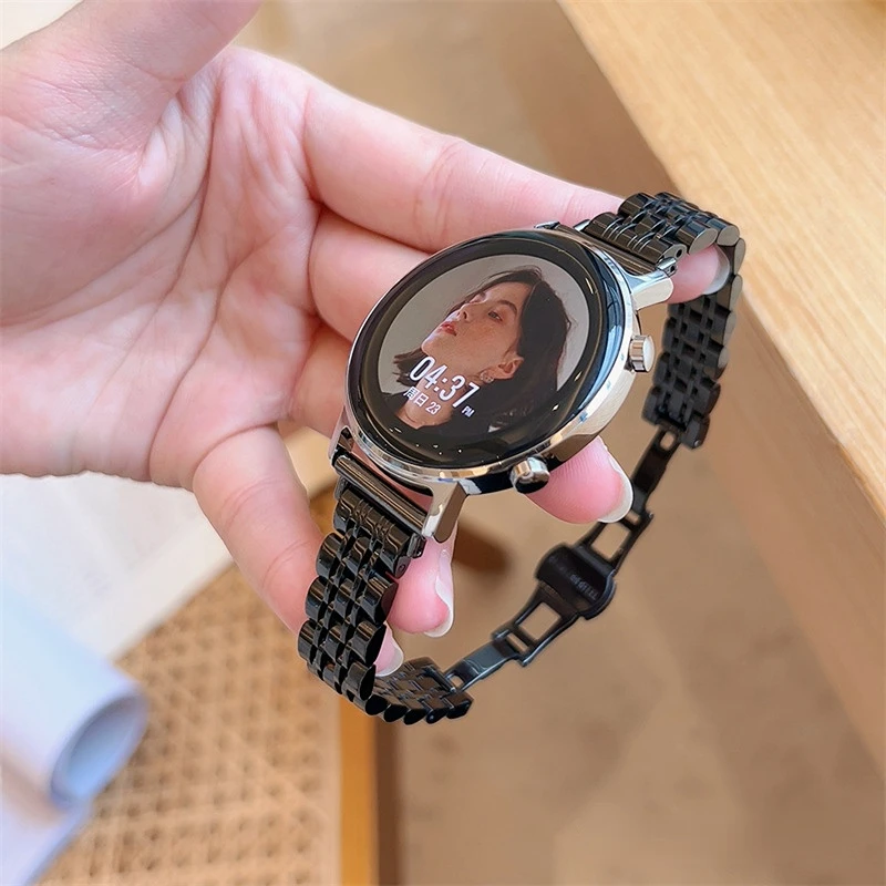 Women Slim Bracelet for Samsung Galaxy Watch 6 5 Pro Classic 42 44 3 45mm Gear S3 Metal Band for Huawei GT3 pro 43 46mm 20 22mm