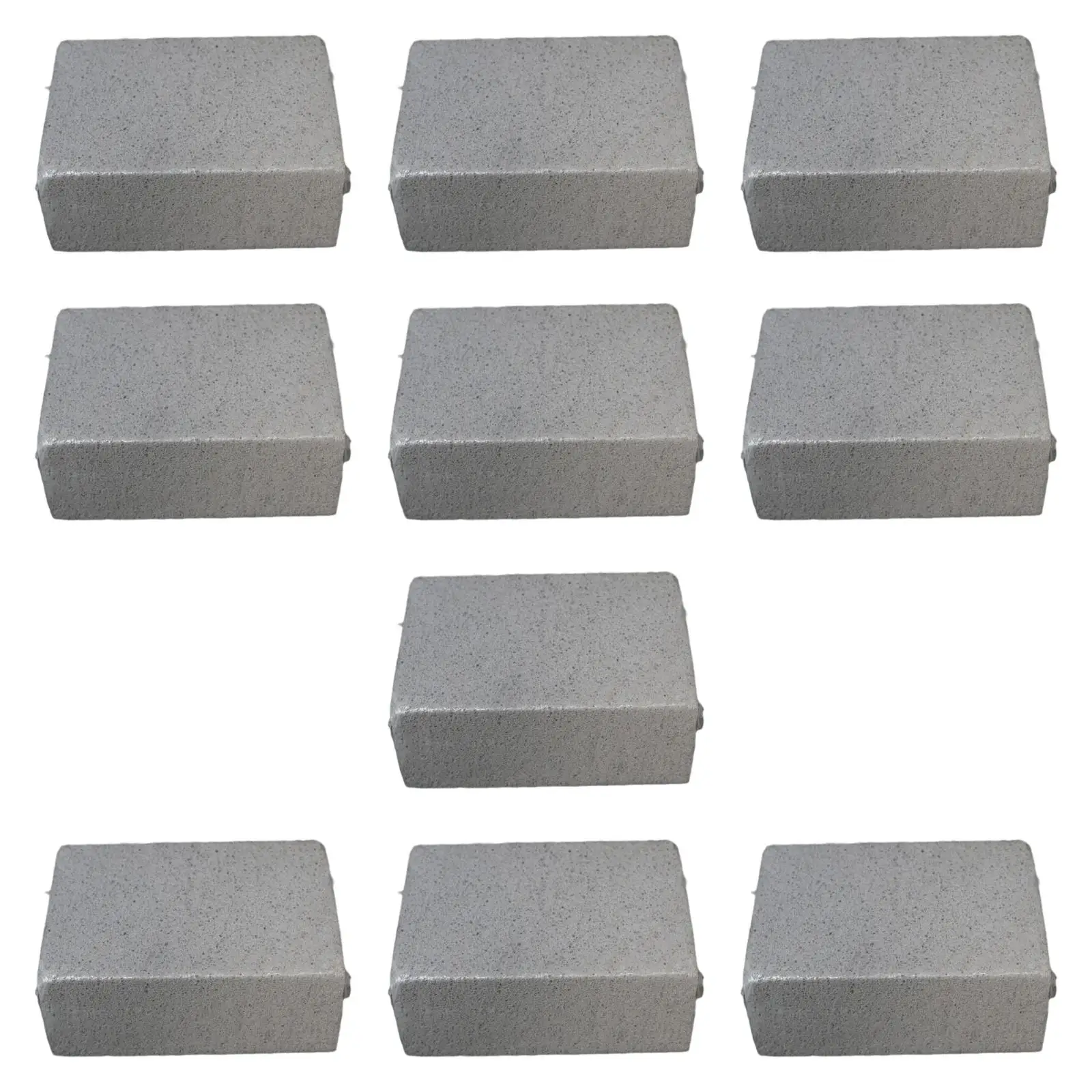 10Pcs Grill Cleaning Bricks Heavy Duty Grill Cleaner Portable Pumice Griddle Cleaning Stones Accessory High Performance