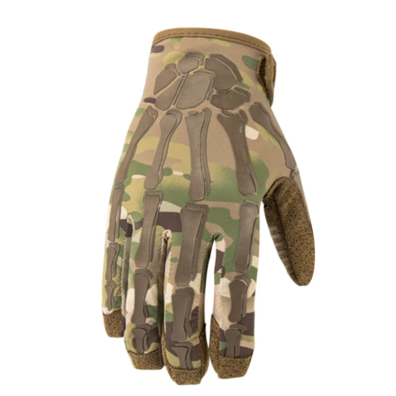 Touch Sceen Tactical Gloves Men's Paintball Shooting Airsoft Combat Bicycle Rubber Protective Anti-Skid Full Finger Gloves Women