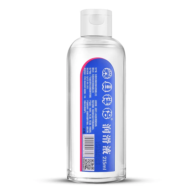 Lubrificazione anale Lubrificante sessuale a base d'acqua 215ml Gel d'amore Lubrificante sessuale Coppie Gay Orgasmo vaginale Olio Lubrificante per masturbazione sessuale