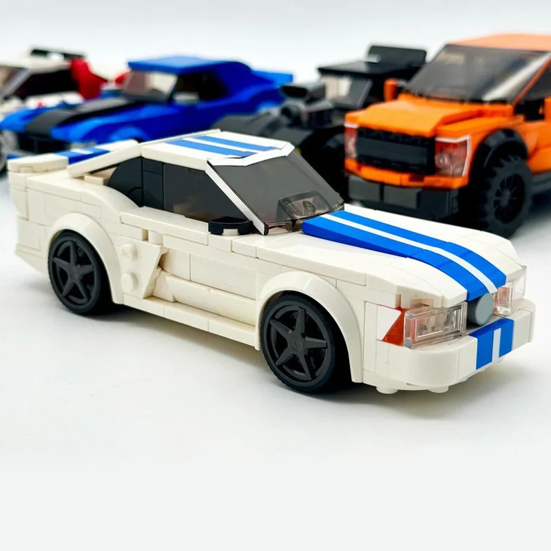 1162 قطعة Supercar بنيت حزمة مركبة صعبة MOC تخصيص وحدات بنة التصميم الإبداعي لتقوم بها بنفسك لعبة تجميع الأولاد هدية