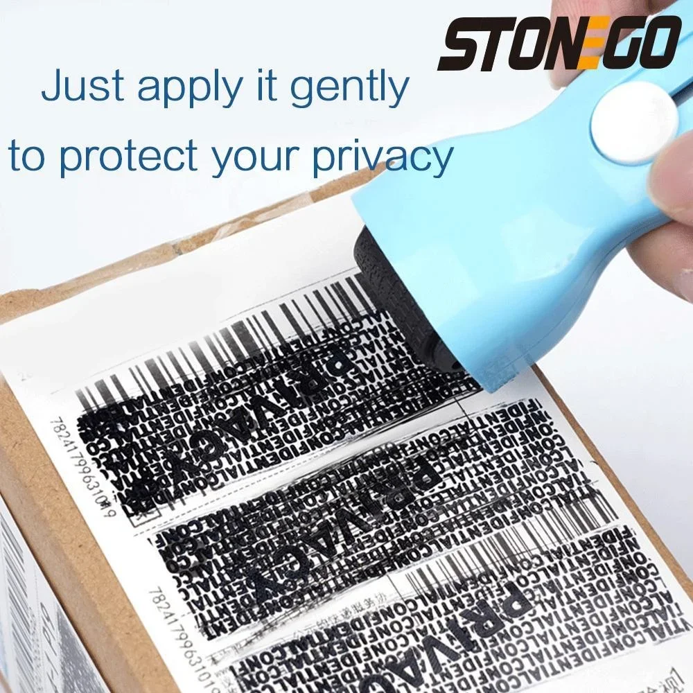 STONEGO حماية الهوية الأسطوانة ختم واسعة المتداول سرقة الهوية الوقاية ختم أداة القطع السرية الآمنة