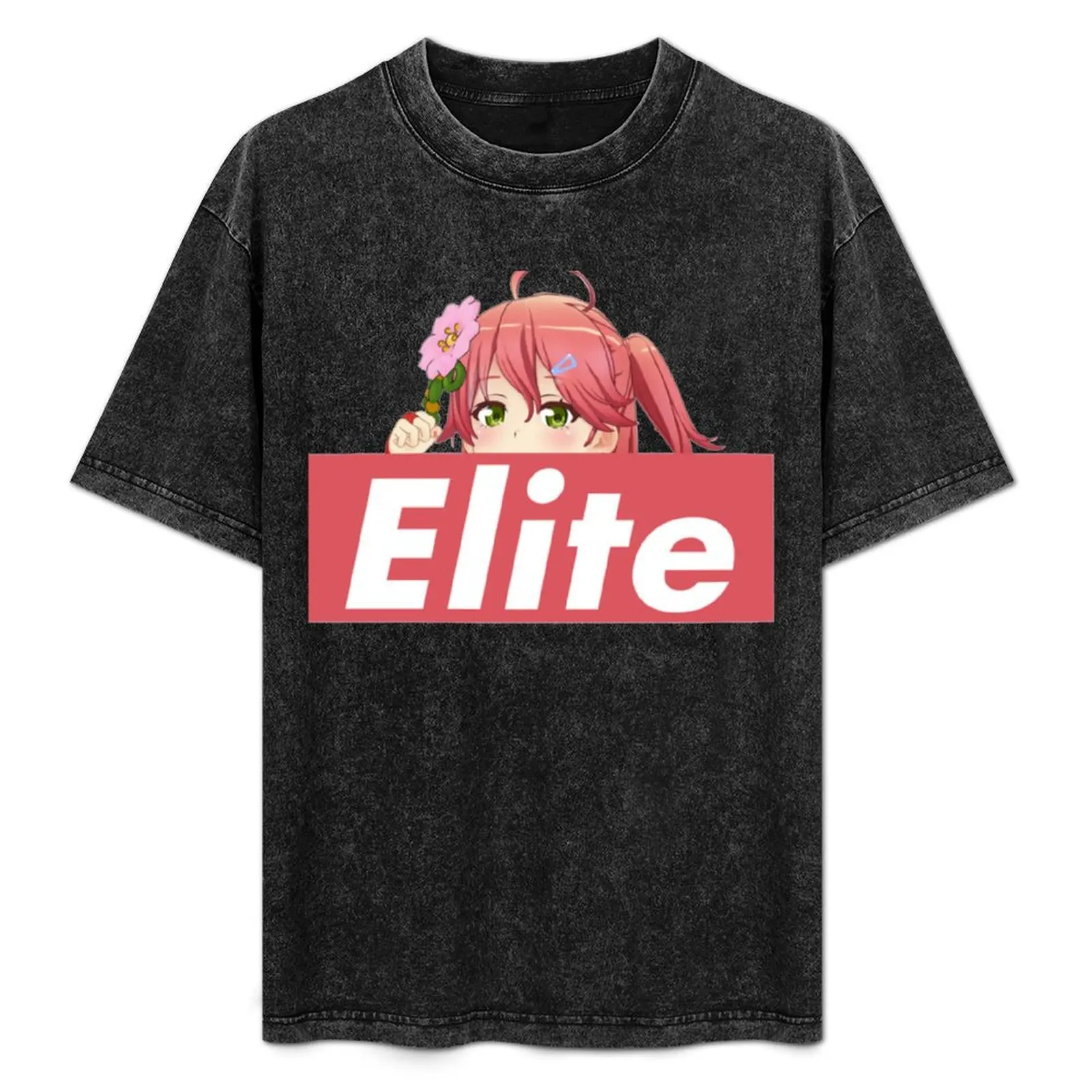 

Elite Miko Sakura Peeker T-Shirt High Elasticity Sports T-Shirt