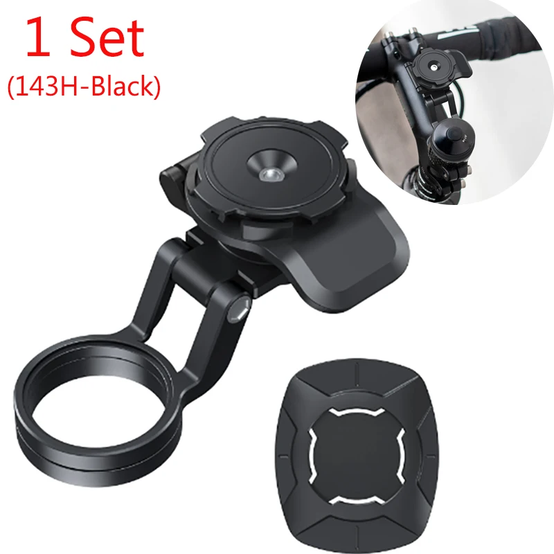 

1s Auto-Lock Shockproof Holder - Quader-Layer Dampening for Moto/Bike/ATV/Car Dashboard & Rearview Mirror, HD Navigation & Tool