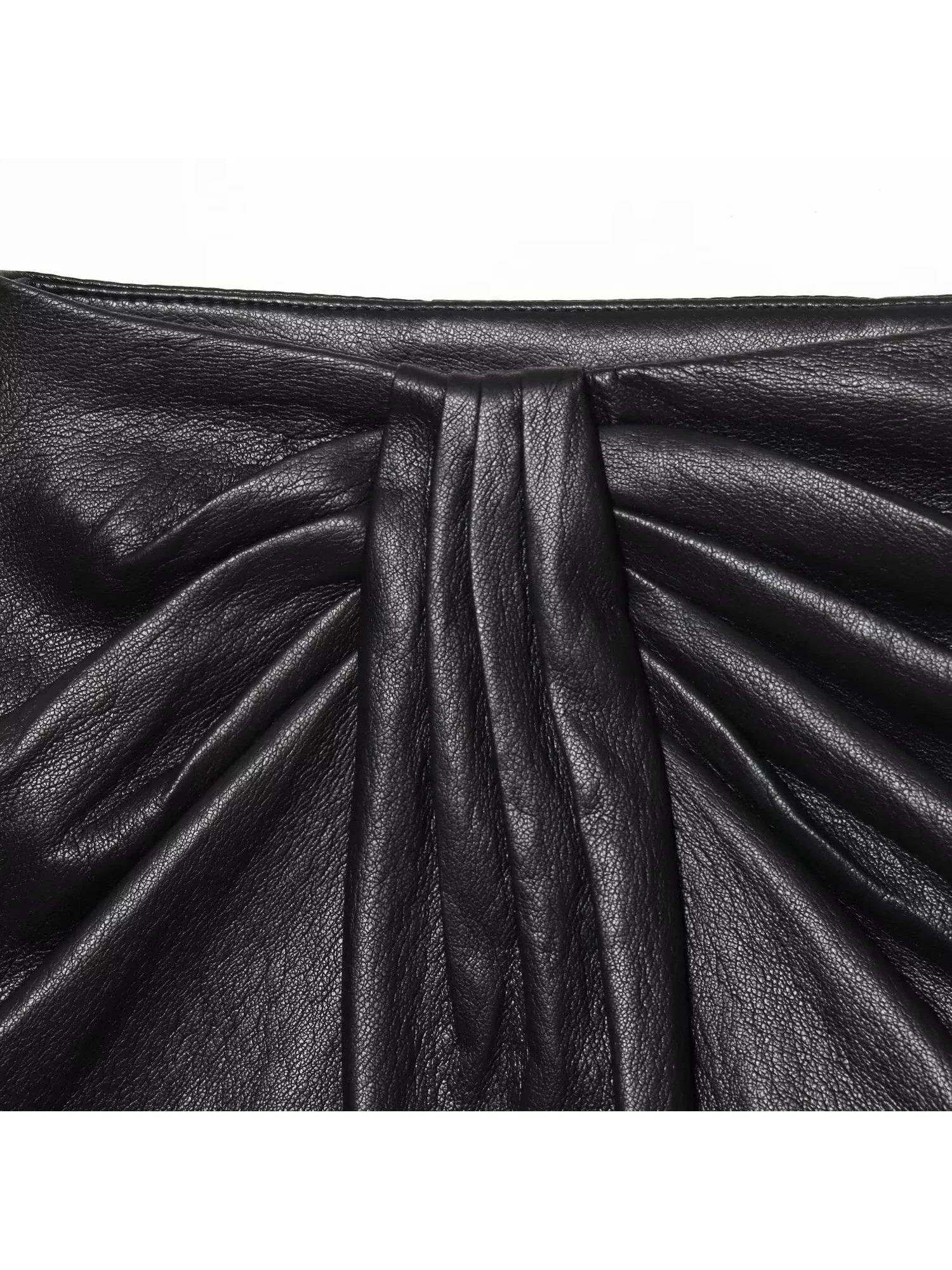 Women Black Gothic Mini Pleated Skirt Low Waist Short Skirt Harajuku Y2k A-line 2000s Summer Clothes