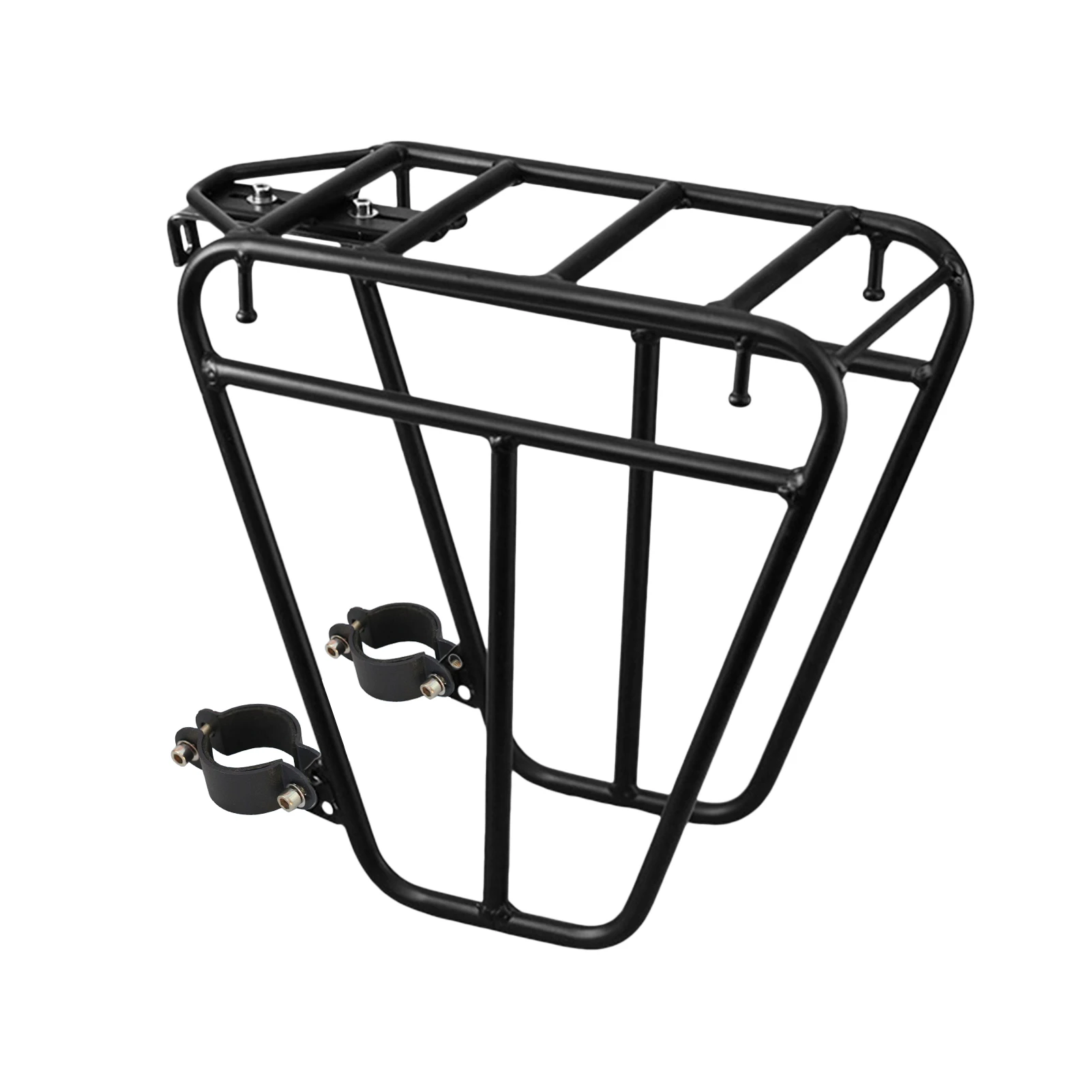 AliExpress NONE Bike Front Cargo Rack Steel Bicycle Front Fork Luggage Bracket Adjustable MTBs Bike Side Mount Bag Stand For Cycling Accessories