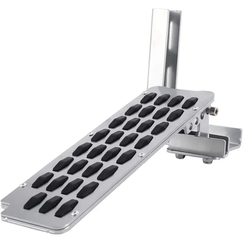 Durable-Left Side Foot Rest Kick Panel For 2007-2018 Jeep Wrangler JK& Wrangler Unlimited- Dead Pedal Included