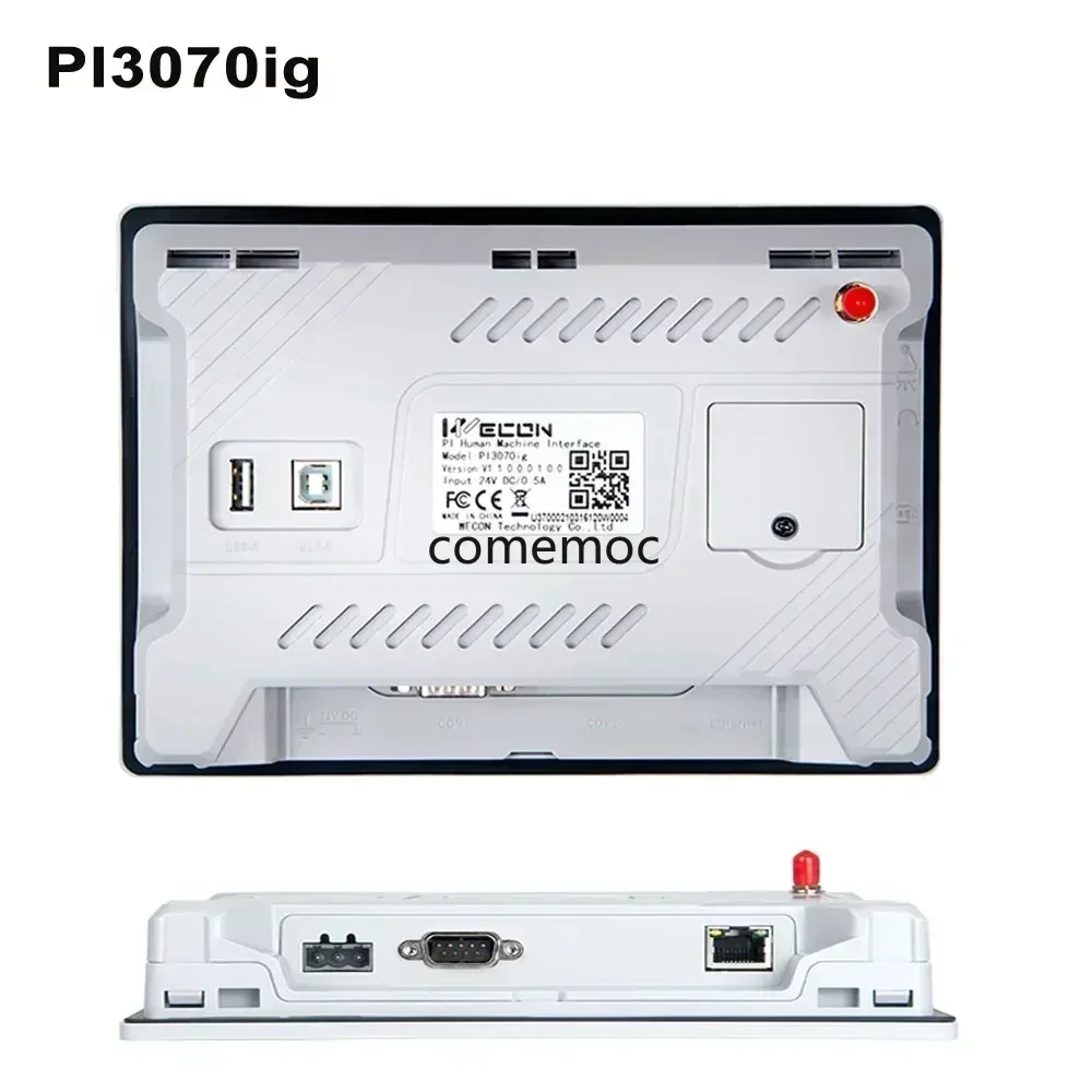 Wecon Pi8070ig PI8070 PI3070ig C 7 Inch Brand New HMI with Ethernet Wifi 4G Human Machine Interface Industrial Display Screen