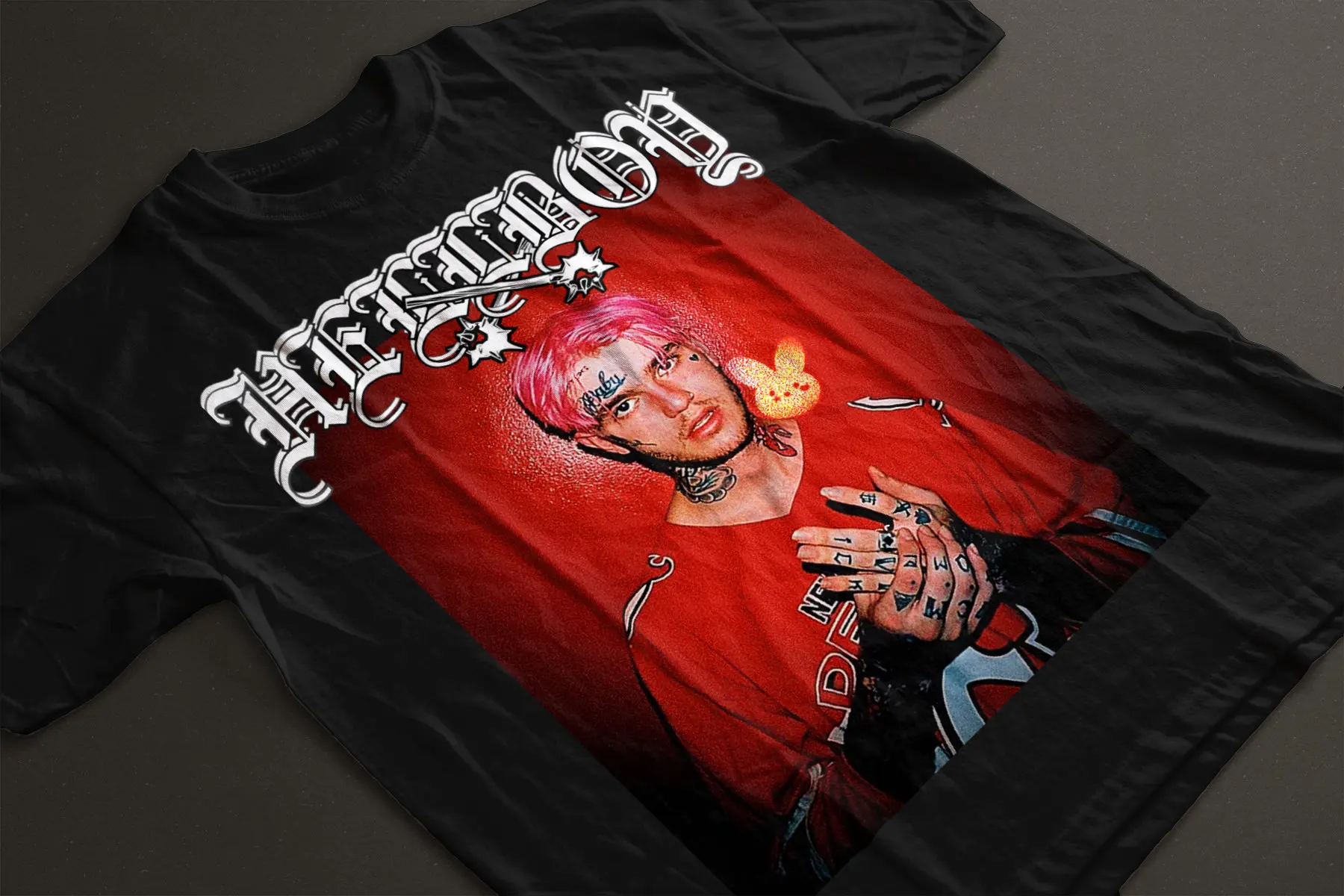 Lil Peep T Shirt Hell Boy 100% Cotton S / Meters / L US