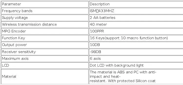 【DE/US Stock】4 / 6 Axis XHC Mach3 / NC Studio MPG Pendant CNC Wireless Handwheel Manual USB Receiver 40 Meter Distance WHB04B