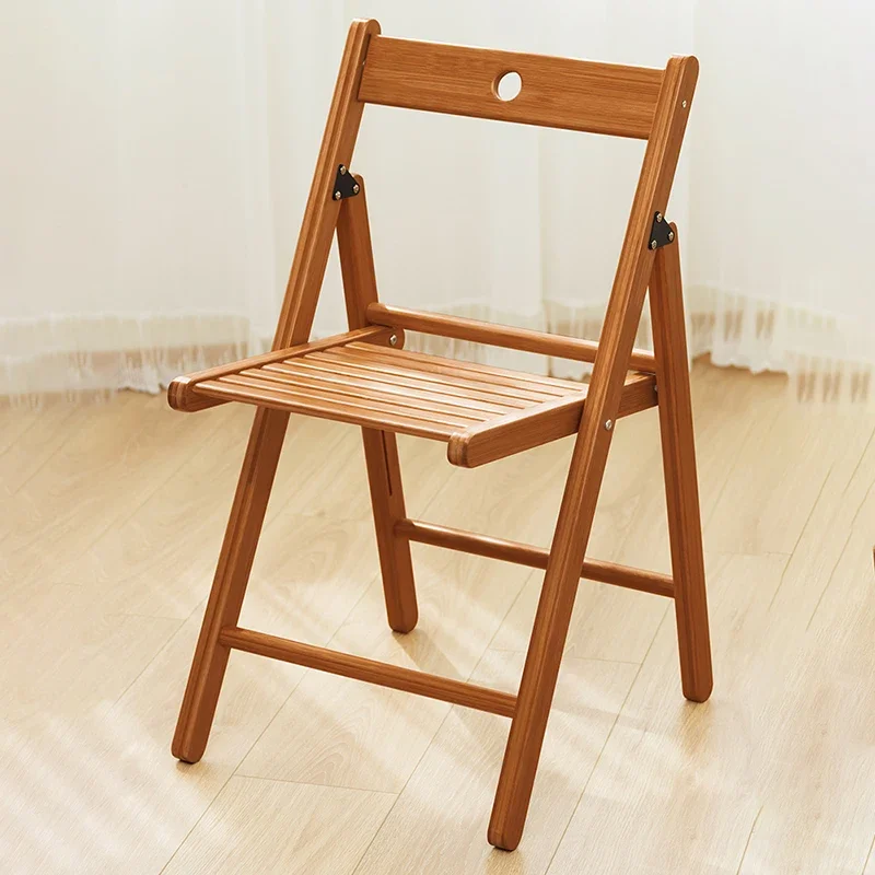 Sedie da pranzo con schienale da gioco Sgabello Semplicità Sedie da pranzo moderne in legno per esterni Soggiorno Chaise pieghevole Mobili da cucina