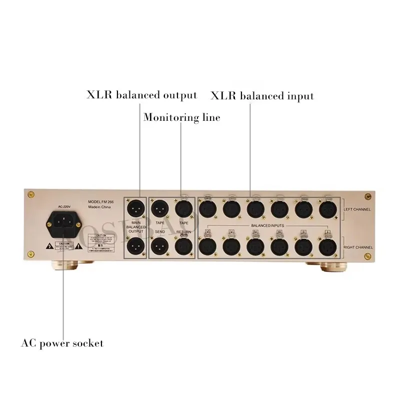 Refer to the Swiss FM line FM266 MK2 Preamplifier Fully Balanced XLR Input Output For HIFI Preamp High-end Amplifier Audio